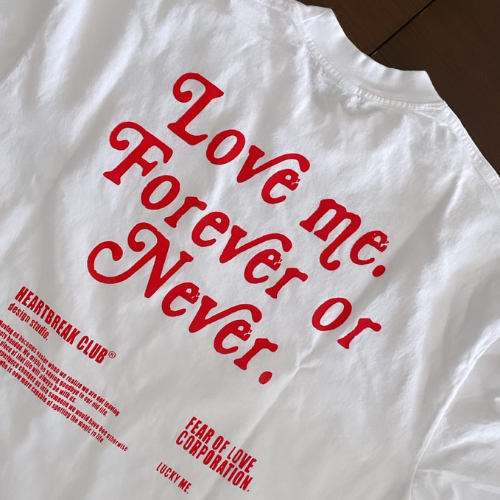 Forever or Never White T-Shirt