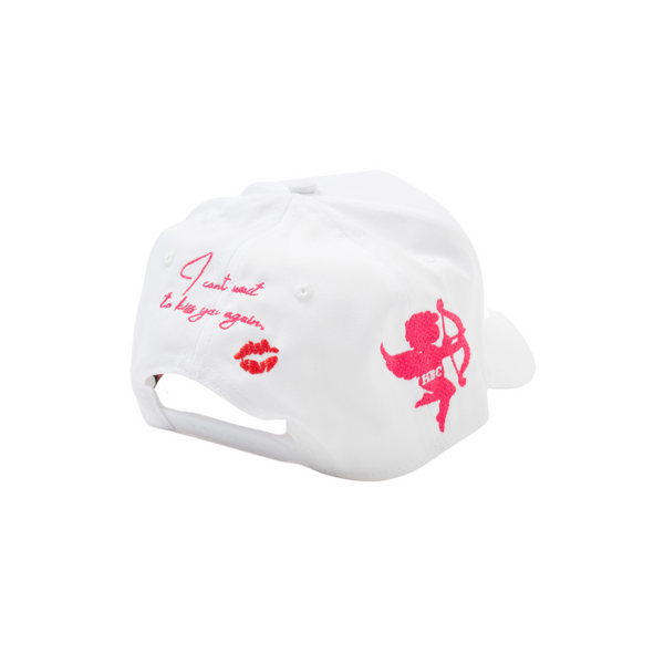 HEARTBREAK CLUB WHITE CAP