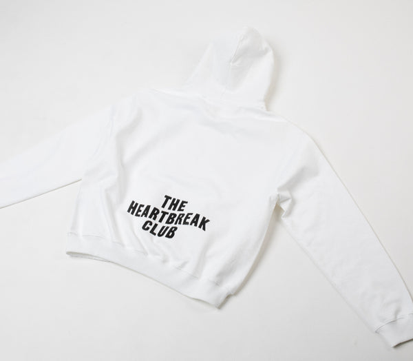 HBC PUFFY WHITE HOODIE